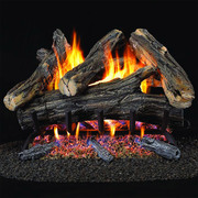 Procom Vented Natural Gas Fireplace Log Set - 24 In, 55,000 Btu, Match WAN24N-2